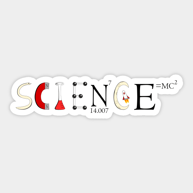 Science Sticker by traditionation